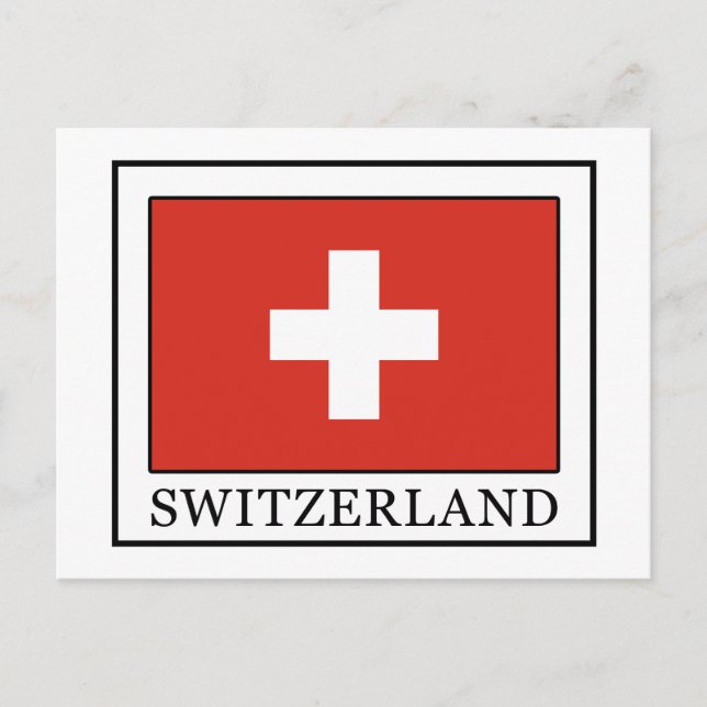 Schweiz Vykort (Framsida)