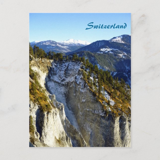 Schweiz Vykort (Framsida)