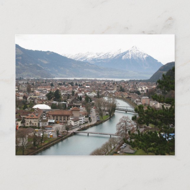 Schweiz vykort (Framsida)