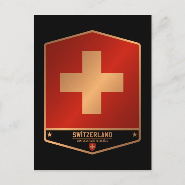 Schweiz Vykort (Framsida)