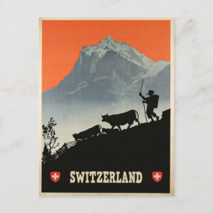 Schweiz,vykort Vykort
