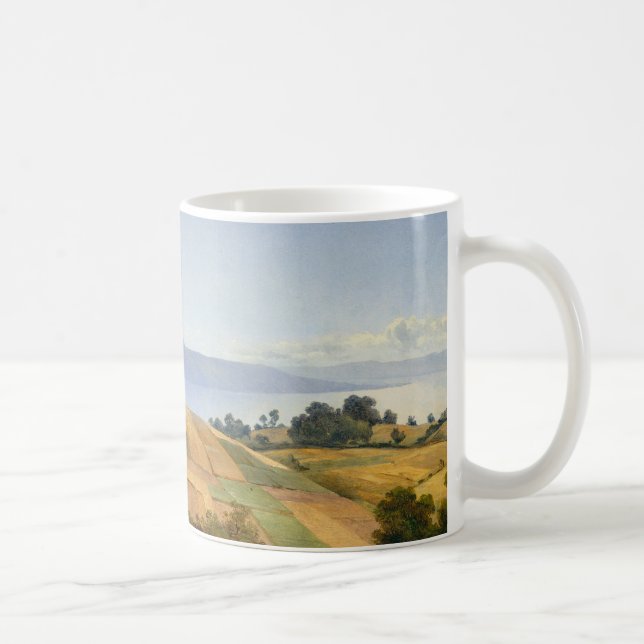 Schweizare landskap vid Alexandre Calame Kaffemugg (Höger)
