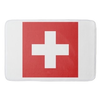 Schweizareflagga Badrumsmatta