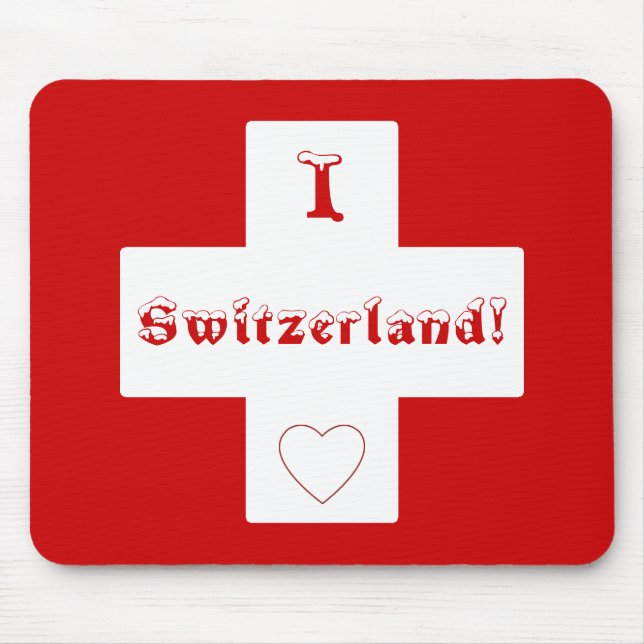 Schweizareflagga Musmatta (Framsidan)