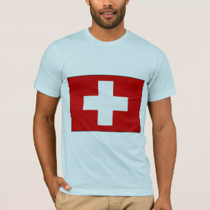 SchweizareflaggaT-tröja och gåvor T-shirt