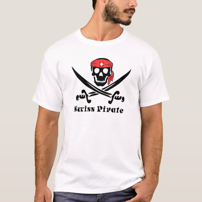 Schweizarepirat Tee (Framsida)