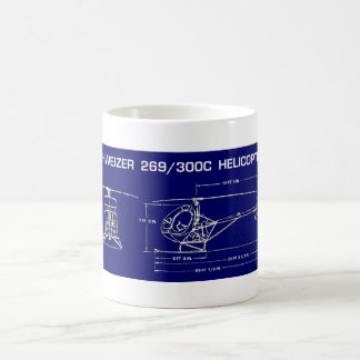 Schweizer helikopter kaffemugg