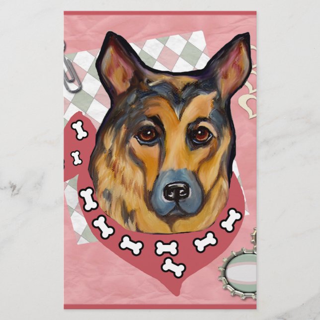 SCHWEIZER SCHÄFERHUND (Framsida)
