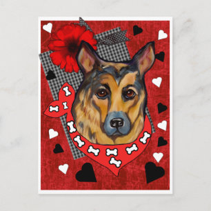 SCHWEIZER SCHÄFERHUND VYKORT
