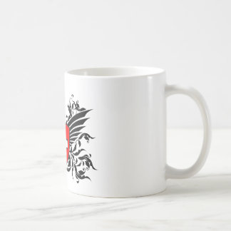 Schweizer Wappen mit Flügel Kaffemugg