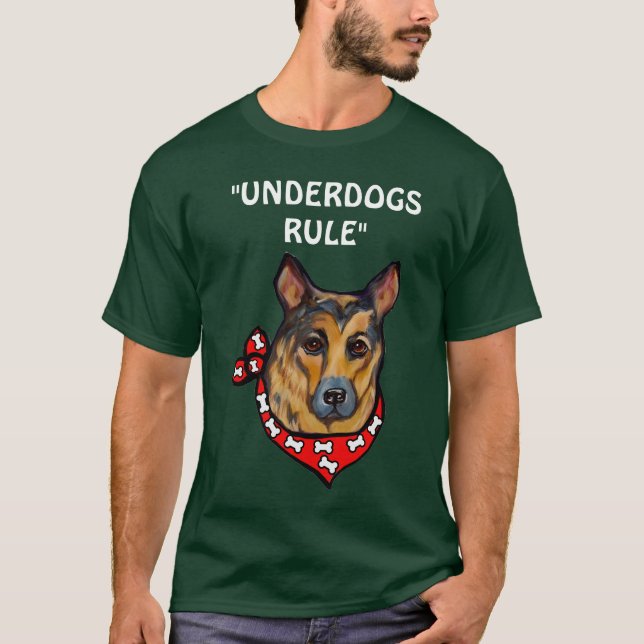 SCHWEIZERHIRDE UNDERDOG TRÖJA (Framsida)
