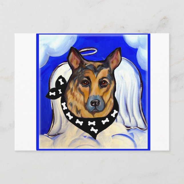 SCHWEIZERHIRDEHUND VYKORT (Framsida)