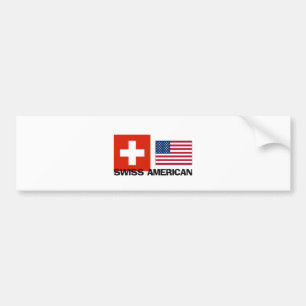 Schweizisk amerikan bildekal