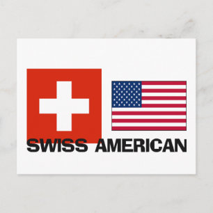 Schweizisk amerikansk vykort