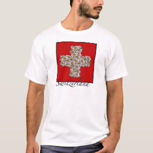 Schweizisk Edelweiss kor T Shirt