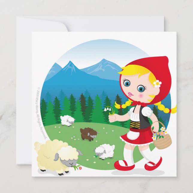 Schweizisk flicka (Framsida)