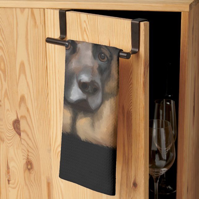 SCHWEIZISK HERDEHUND KÖKSHANDDUK (Thirds Fold)