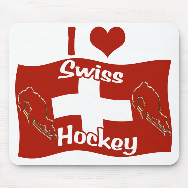 Schweizisk hockey musmatta (Framsidan)