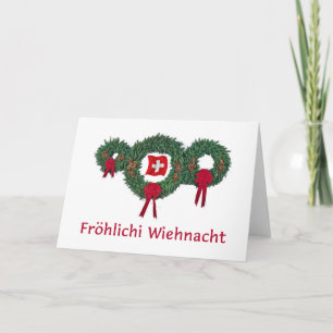 Schweizisk jul 2 helgkort