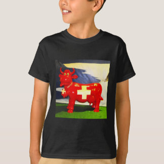 Schweizisk ko reser semester Schweiz T Shirt