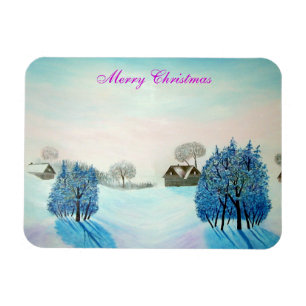 Schweizisk Opusblåttjul Magnet