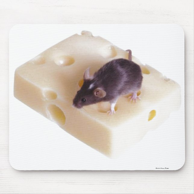 Schweizisk ostmus Mousepad Musmatta (Framsidan)