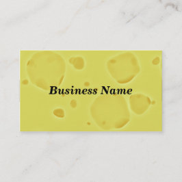 Schweizisk ostsvartbakgrund visitkort