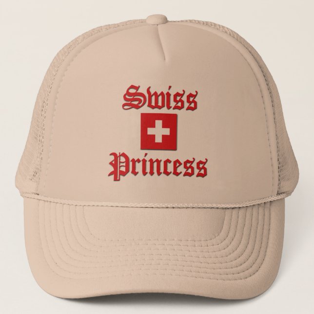 Schweizisk Princess Keps (Framsida)