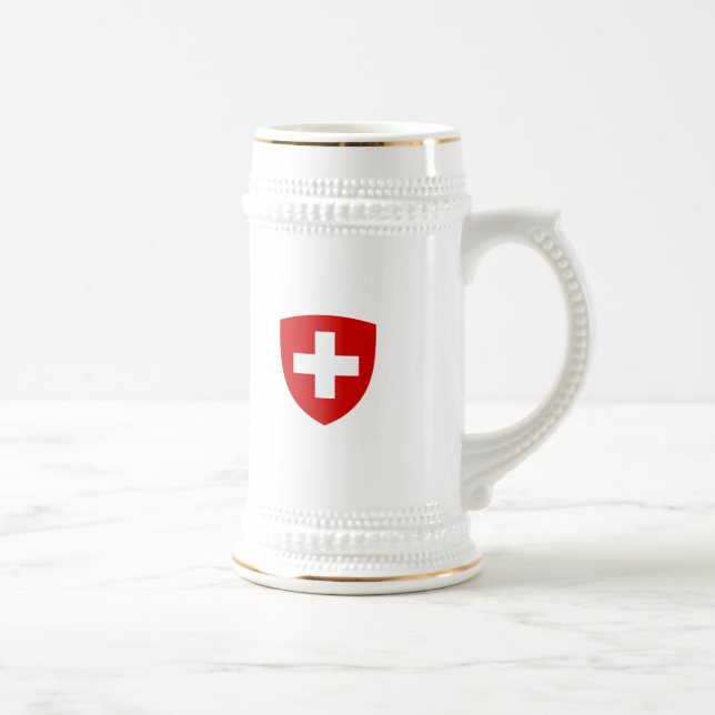 Schweizisk vapensköld - Schweitz souvenir Sejdel (Höger)