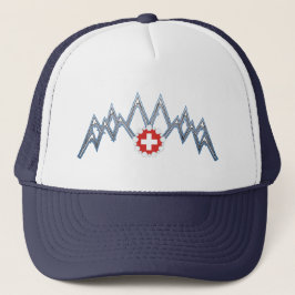 Schweiziska Alperna Hatt Keps