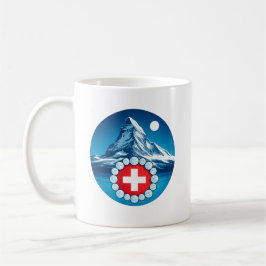 Schweiziska Alperna - Matterhorn Kaffemugg