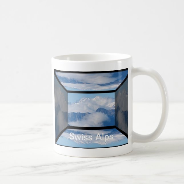 Schweiziska Alpernor av Khoncepts Kaffemugg (Höger)