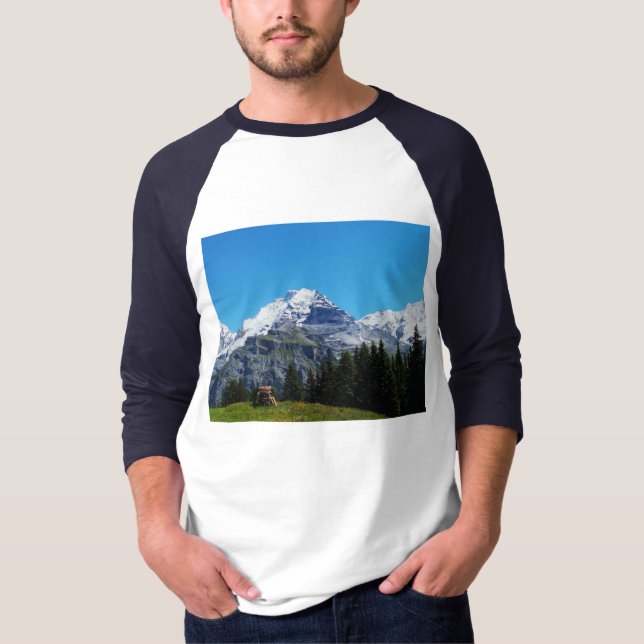 Schweiziska Alpernor Tee (Framsida)