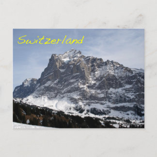 Schweiziska Alpernor Vykort
