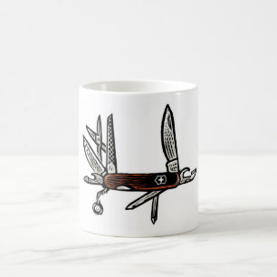 Schweiziska armén Knivar Mugg