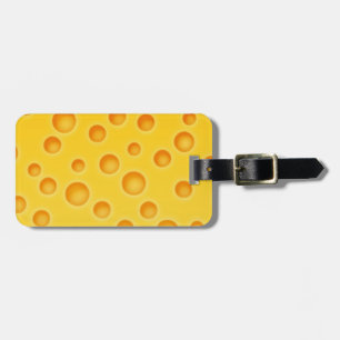 Schweiziska Cheezy Struktur Mönster Bagagebricka