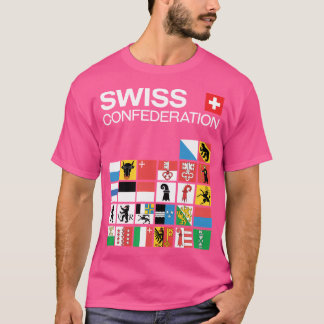 Schweiziska edsförbundet Flaggor T Shirt