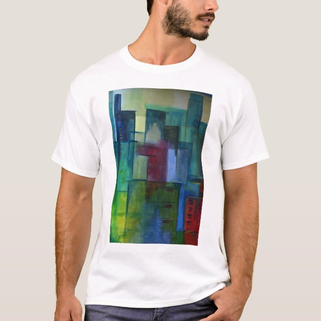 Schweiziska grafitti, Basel, Schweitz T Shirt (Framsida)