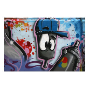 Schweiziska grafitti fototryck
