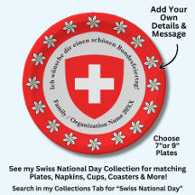 schweiziska nationaldagen Schweiz Flagga Edelweiss