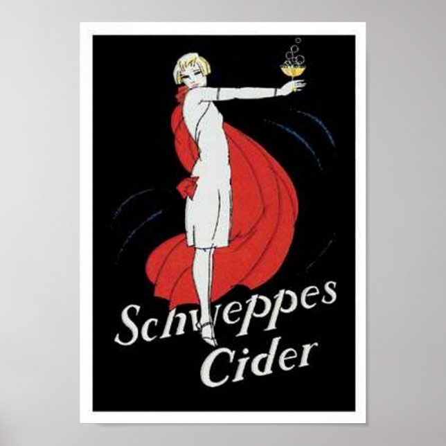 Schweppes Cider Poster (Framsidan)