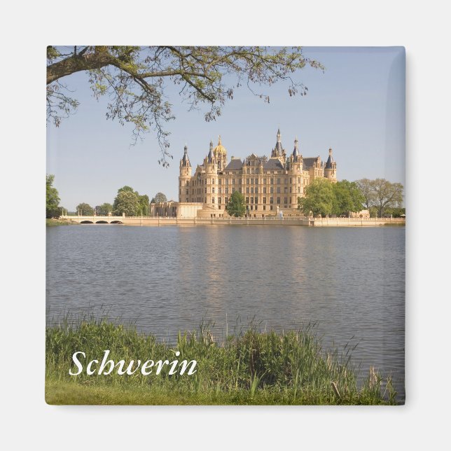 Schwerin Castle Magnet (Framsidan)
