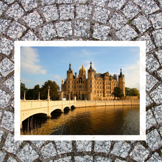Schwerin Castle, Mecklenburg-Vorpommern, Tyskland Vykort (Skapare uppladdad)