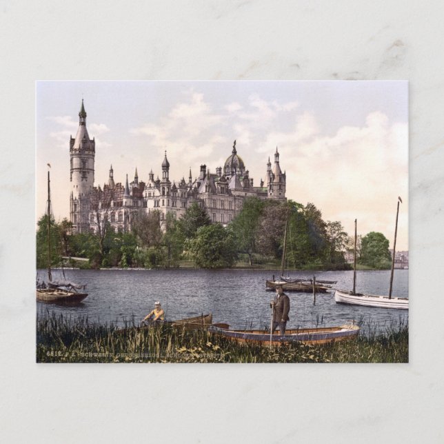 Schwerin Castle Vykort (Framsida)