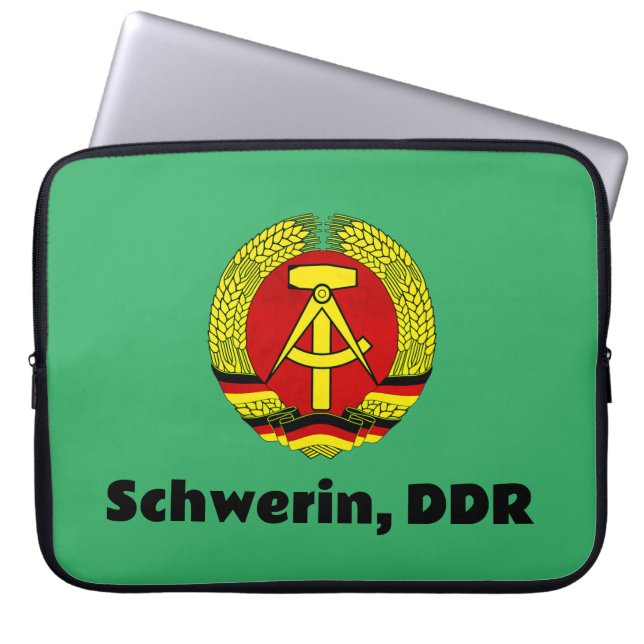 Schwerin, DDR, Schwerin, Tyskland, Öster German Os Laptop Fodral (Framsidan)