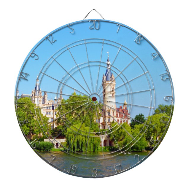 Schwerin Palace, Tyskland Darttavla (Framsidan)