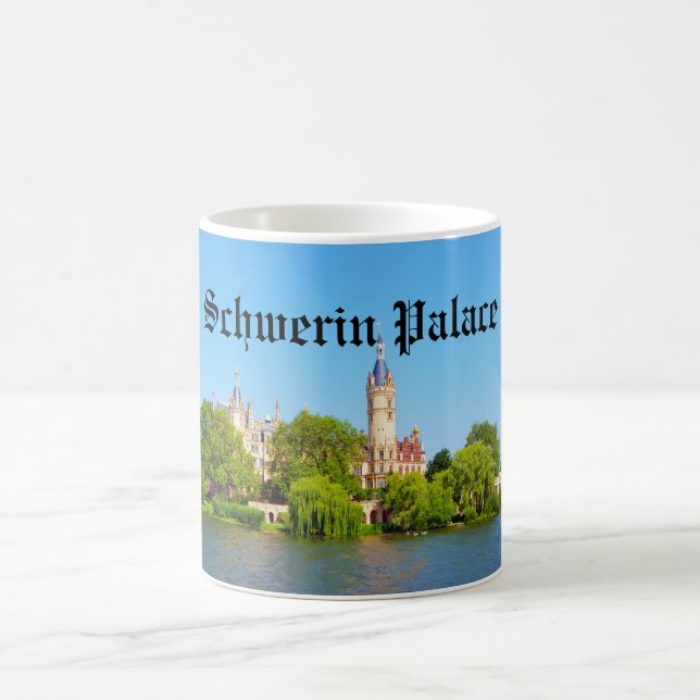 Schwerin Palace, Tyskland Kaffemugg (Center)