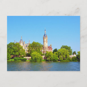 Schwerin Palace, Tyskland Vykort