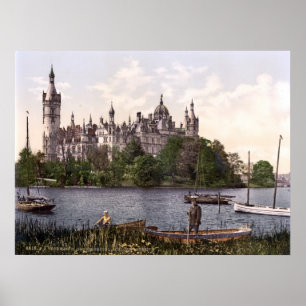 Schwerin slott poster