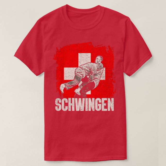 Schwingen Swiss Wrestling2 1 T Shirt (Design framsida)